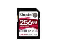 Kingston 256GB SDXC Canvas React Plus 300MB/s U3 V90 - 743344 - zdjęcie 1